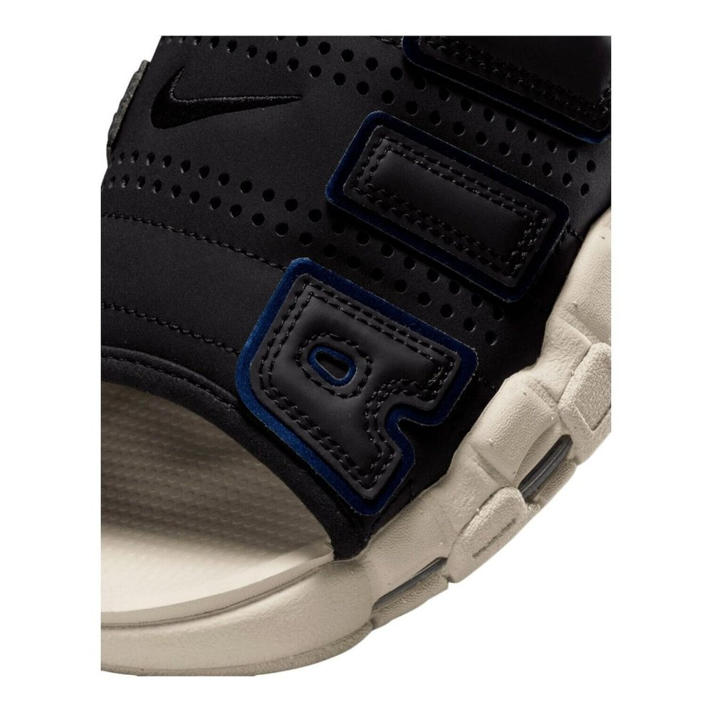 Nike Air More Uptempo Slide Sandals FB7799-001 Black Sanddrift Men's Size 9 - Picture 6 of 7